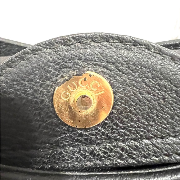 Gucci Diana Bamboo Top Handle Bag in Black Suede - Picture 9 of 9